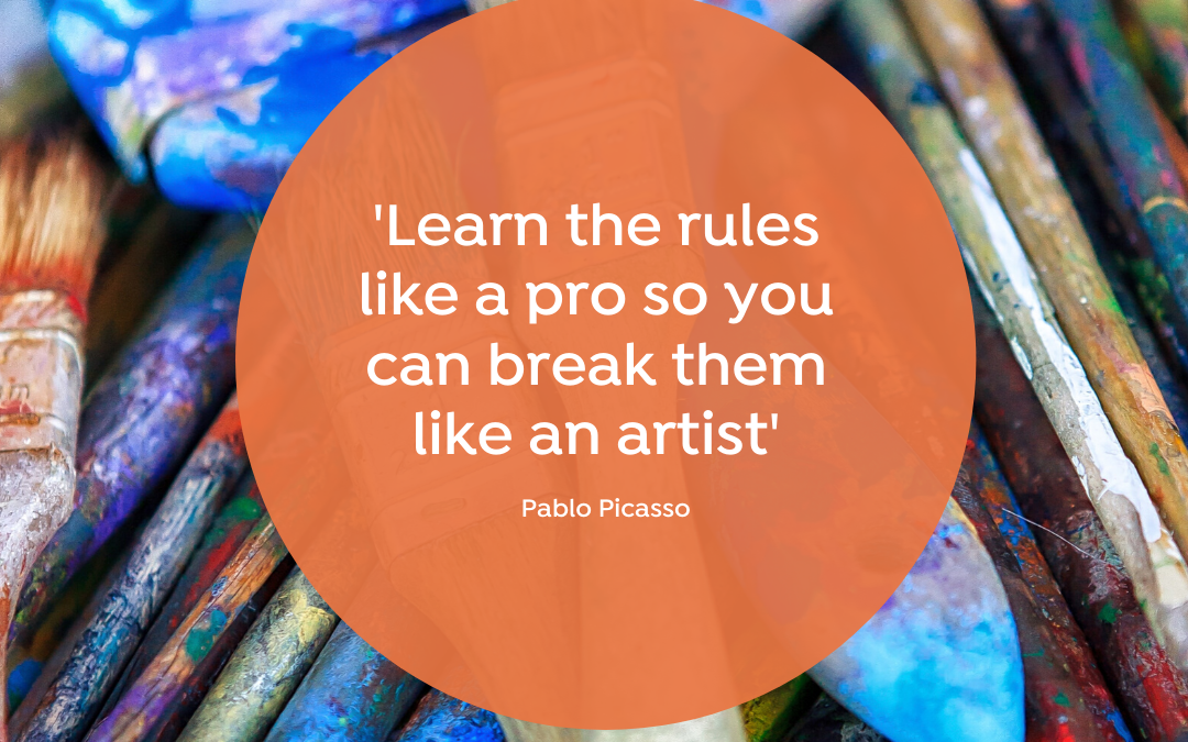 The art of rule-breaking